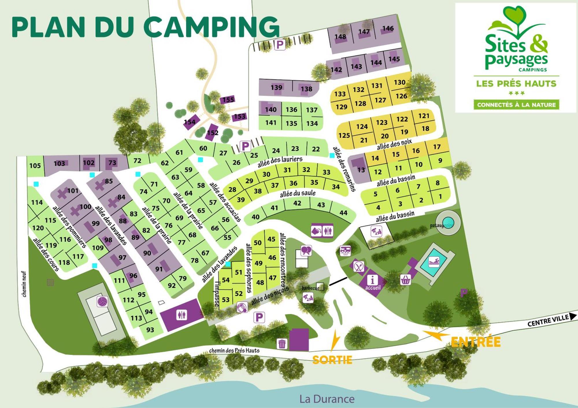 Camping Sites Et Paysages Les Pres Hauts ซิสเตรง ภายนอก รูปภาพ